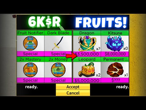 Trading Every Gamepass To Best Fruits in Blox Fruits! (UPDATED)