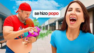 HOMBRES siendo Mamás por un dia 👶💥