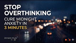 Rainy Night Lofi: 3 Minutes to Cure Midnight Overthinking | Zensere Music