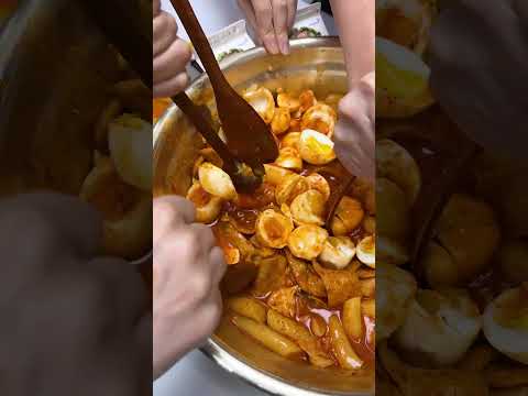 계란 한 판 엽떡에 넣어 먹기🍳 / Spicy #tteokbokki + 30 eggs 🥚