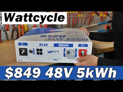 $849 Wattcycle Server Rack Battery?! Quick Review...