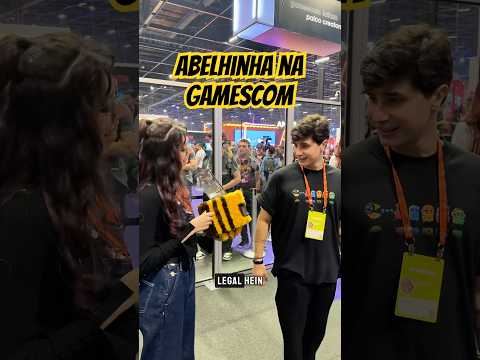 Levei a ABELHA do Minecraft na GAMESCOM