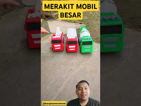 MERAKIT MOBIL TRUCK BESAR #mainananak #shortsvideo #shorts #viralvideo
