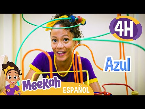 El juego creativo de Meekah en Billy Beez | 💜¡Hola Meekah!💜Amigos de Blippi | Videos educativos