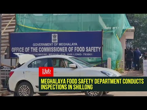 Meghalaya Food Safety Dept. conducts raids to regulate street vendors in Shillong