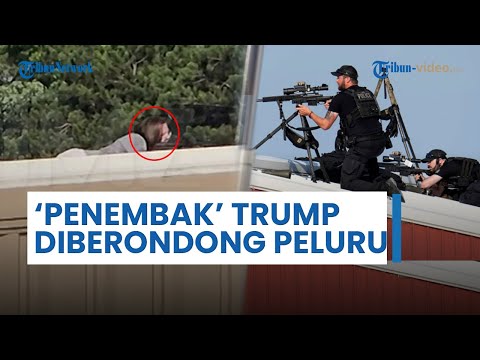 Agen Rahasia Lepaskan Tembakan Beruntun ke Pelaku Penembak Donald Trump, Tersangka Dinyatakan Tewas