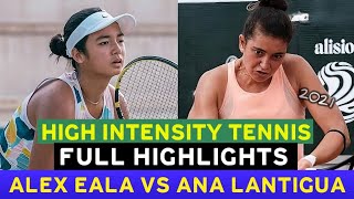 Alexandra Eala Vs Ana Lantigua Full Highlights • High Intensity Tennis Before Auckland 2026