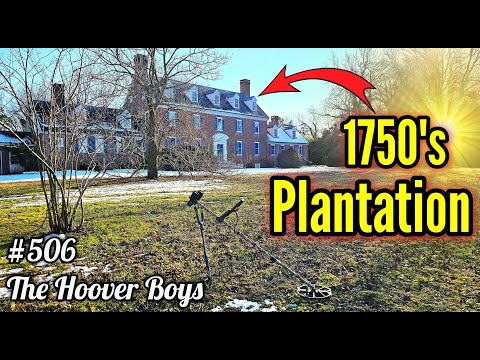 Metal Detecting a 1750's Plantation for LOST Coins & Relics