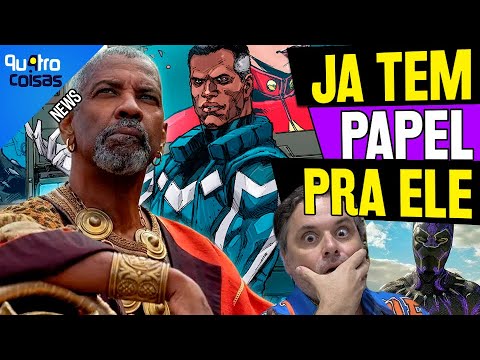 DENZELL WASHINGTON TERÁ PAPEL ESCRITO PRA ELE EM PANTERA NEGRA 3