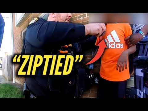 Sheriff Rescues ZIPTIED Child