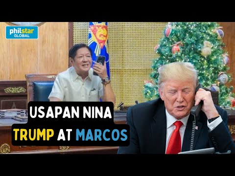 Mga napag-usapan nina Pangulong Bongbong Marcos at US President-elect Donald Trump