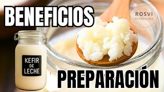 BÚLGAROS de LECHE, KEFIR de LECHE, Beneficios a la salud,cuidados! Super alimento probiótico!!