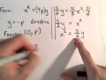 Focus and Directrix of Parabolas
