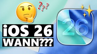 WANN kommt iOS 26 raus? - Apple BESTÄTIGT Datum!