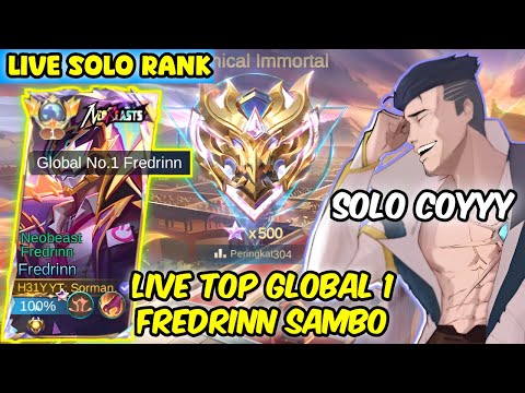 (LIVE) TOP GLOBAL 1 FREDRINN TRIO RANK BERBURU WS!!