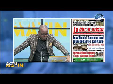 CANAL3-BENIN : Intégralité Actu Matin du Mardi 15 Juillet 2025