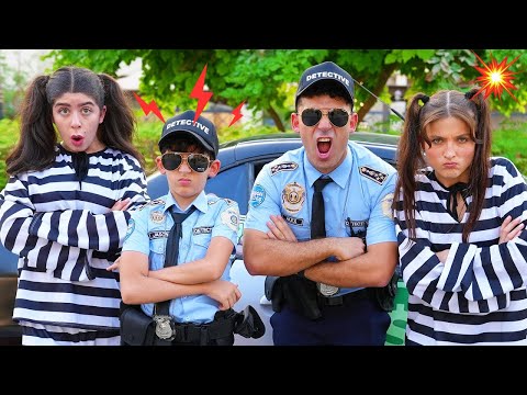 لعبة الشرطة للأطفال 🚨 | أشرطة الفيديو جيسون والقصص البوليسية 👮‍♂️