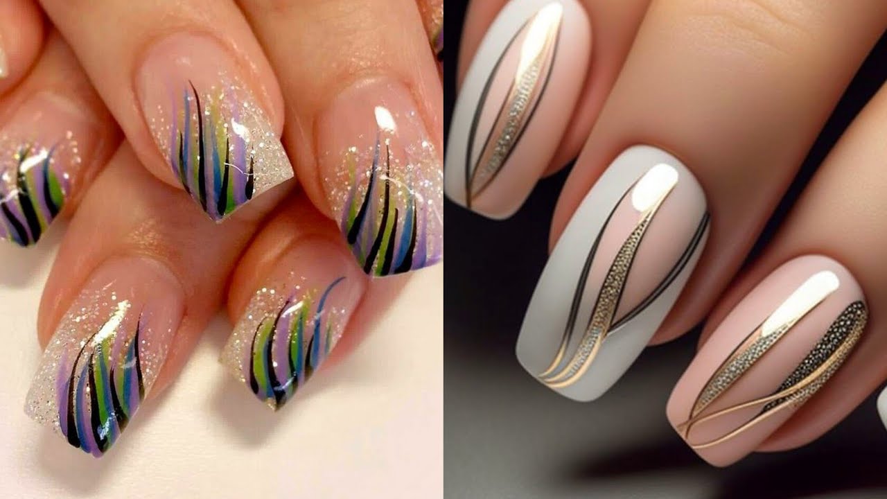 Gorgeous and stylish Nail Compilation Beautiful nail art designs Attractive nail polish in 2023