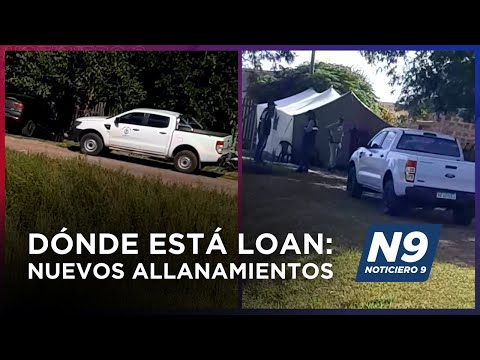 D脫NDE EST脕 LOAN: NUEVOS ALLANAMIENTOS - NOTICIERO 9
