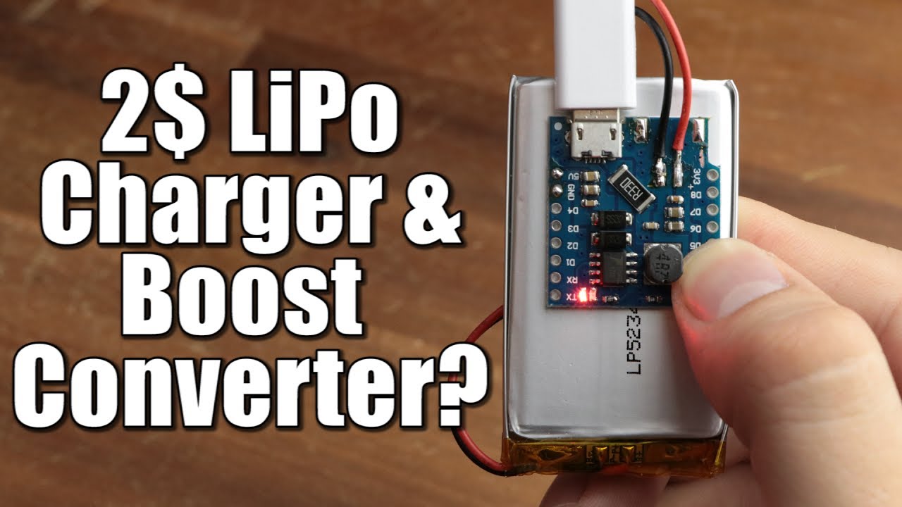 2 LiPo Charger & Boost Converter? TP5410 Test