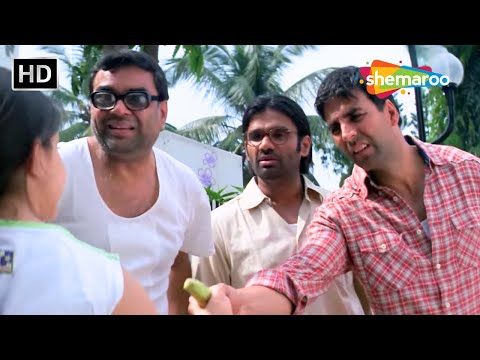 Bichari Bhukhi Chhe | Phir Hera Pheri | Akshay Kumar, Paresh Rawal, Suniel Shetty @shemaroogujarati