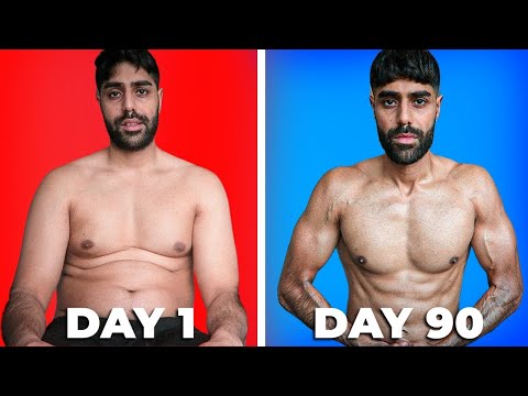 90 DAY BODY TRANSFORMATION - FAT TO FIT