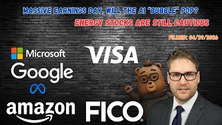 Massive Earnings Day, Oil markets are still cautious, Visa tells us the obvious about the economy