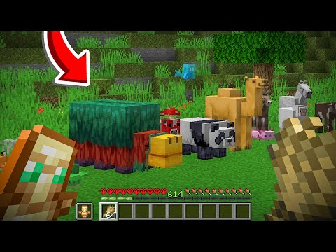 جمعت جميع الحيوانات في ماينكرافت هاردكور !؟