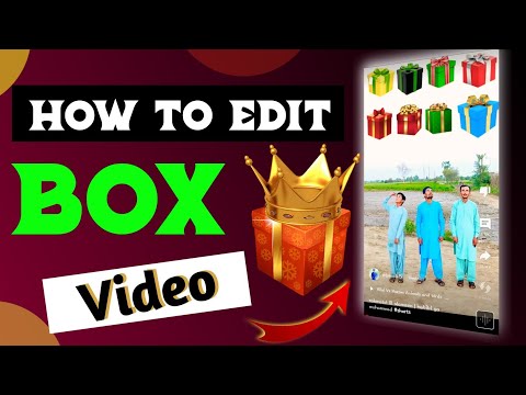 How to Edit Box Video Edit in Capcut || Box video kaise banain