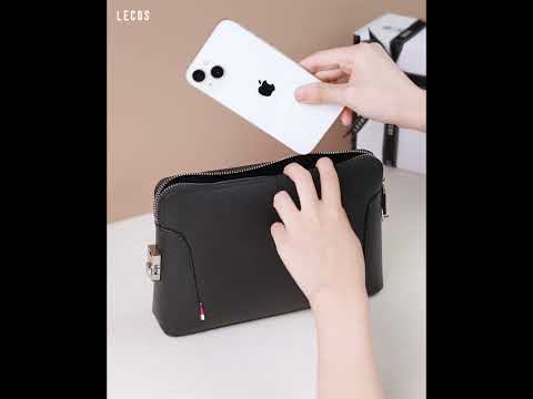 Túi clutch nam cao cấp da thật LECOS - LC12