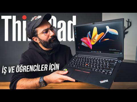 (TURKISH) Lenovo Thinkpad E14 İnceleme - Öğrenciler ve İş için Harika Laptop