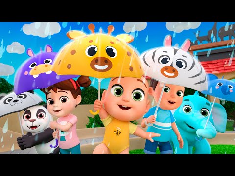 Rain Rain Go Away Song (Zoo Animals Version) | Lalafun Nursery Rhymes & Kids Songs