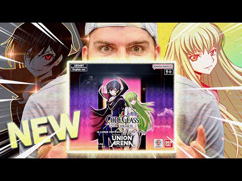 LELOUCH!! *NEW* BANDAI UNION ARENA... CODE GEASS OF THE REBELLION BOOSTER BOX OPENING!!