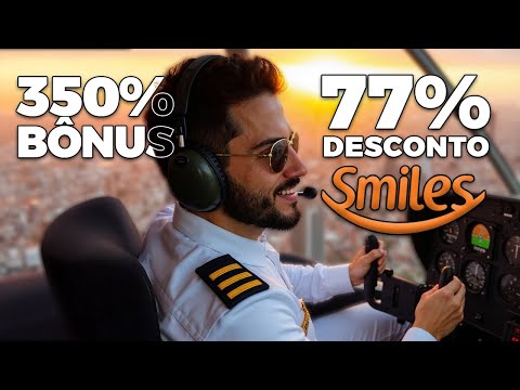 O Novo preço das MILHAS SMILES? 350% de bonus e 77% de desconto?