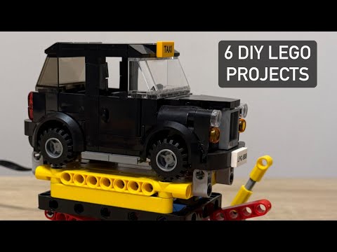 6 Creative & Simple DIY LEGO Projects