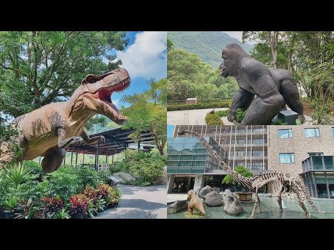 恐龍迷注意！大板根森林溫泉酒店「遠古生物展」，必拍７公尺金剛、會叫的霸王龍