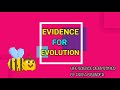 Evolution and Natural Selection Concepts