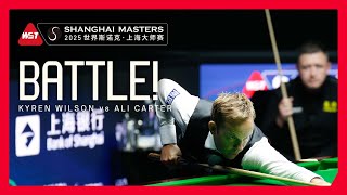 DRAMATIC CONCLUSION 🎭 |  Kyren Wilson vs Ali Carter The Final Moments | Shanghai Masters 2025