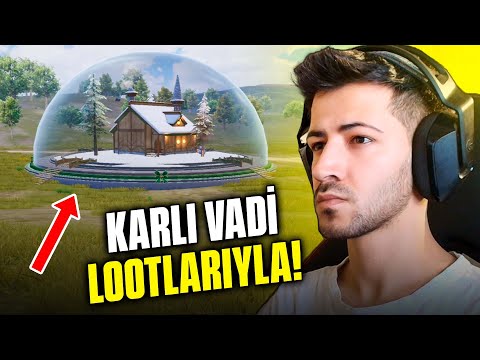 KARLI VADİ LOOTLARIYLA WIN ALMAK? İMKANSIZ CHALLENGE 97.BÖLÜM / PUBG MOBİLE