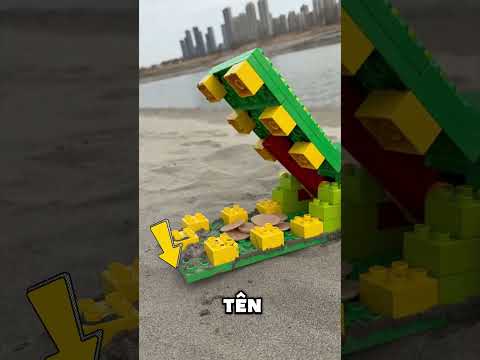 Tôi đã lừa bố bằng lego cá xấu #lego