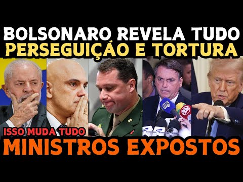 PERSEGUIÇÃO E TORTURA! BOLSONARO MANDA RECADO URGENTE AO POVO! A CASA CAIU...
