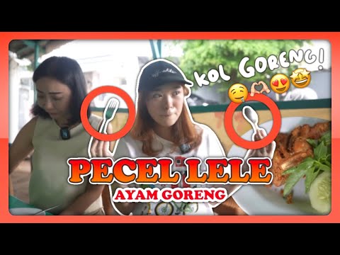 First time makan pecel lele Mami takut? 😏 - MALAH MESEN PETE!!