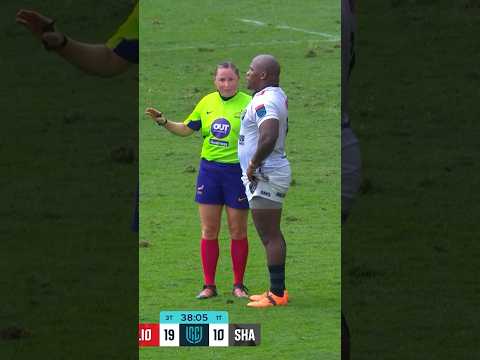 Referee asks for respect ? #rugby #rugbyunion #sharksrugby