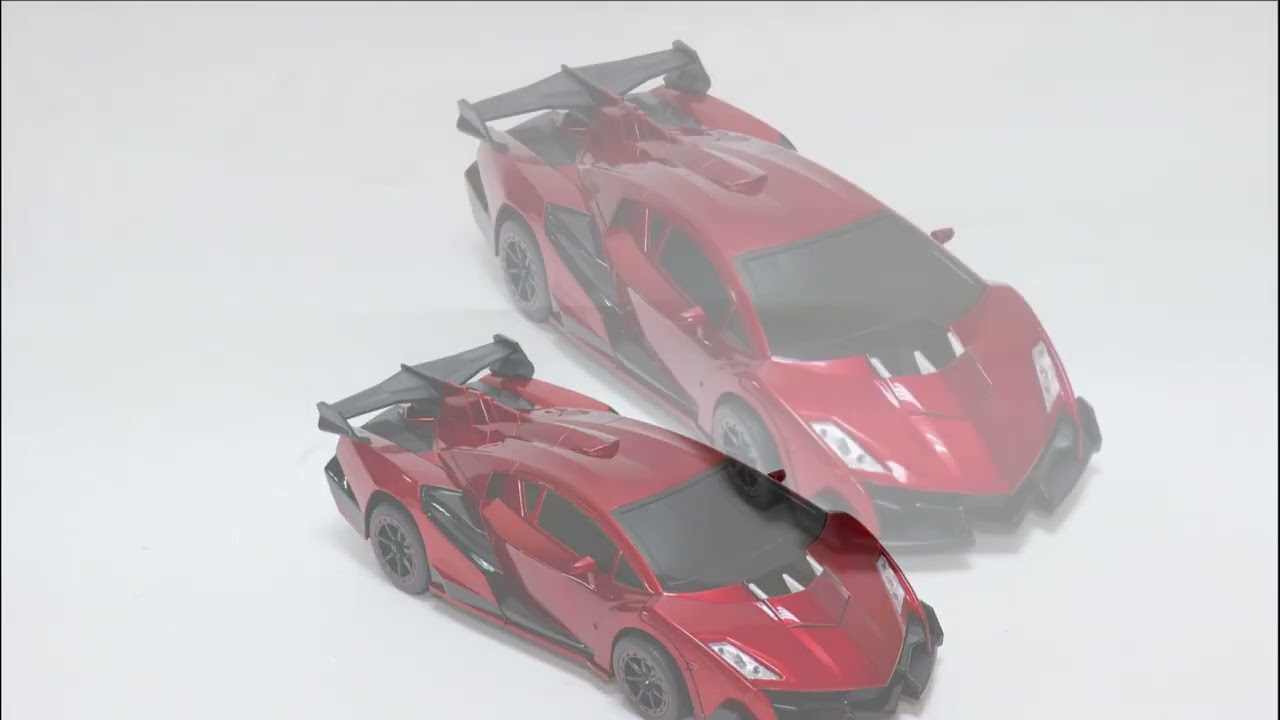Автомобиль-трансформер Assembly р/у 2.4 ГГц в ассортименте - видео