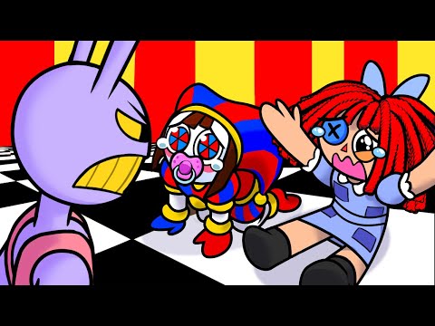 E se a Ragatha e a Pomni fossem FILHAS do Jax no The Amazing Digital Circus Vr