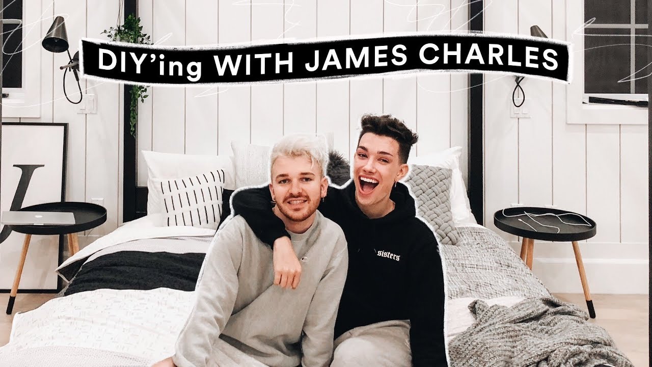 Diy room decor for james charles! - minimal + aesthetic Lone Fox