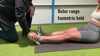 Extensor Tendonitis Exercises (Foot)