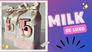 Caixa Milk de luxo #personalizadosdeluxo#milk #personalizados #caixapersonalizada