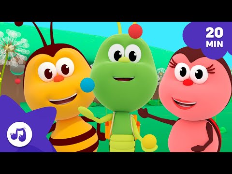 ¡Hora de Aprender Cantando! 🐞 Canciones educativas Infantiles (25 min) | Bichikids