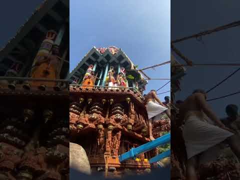 Tiruvallur Sri Padham Thangi 🔥| Thiru Ther Urchavam In Tiruvallur